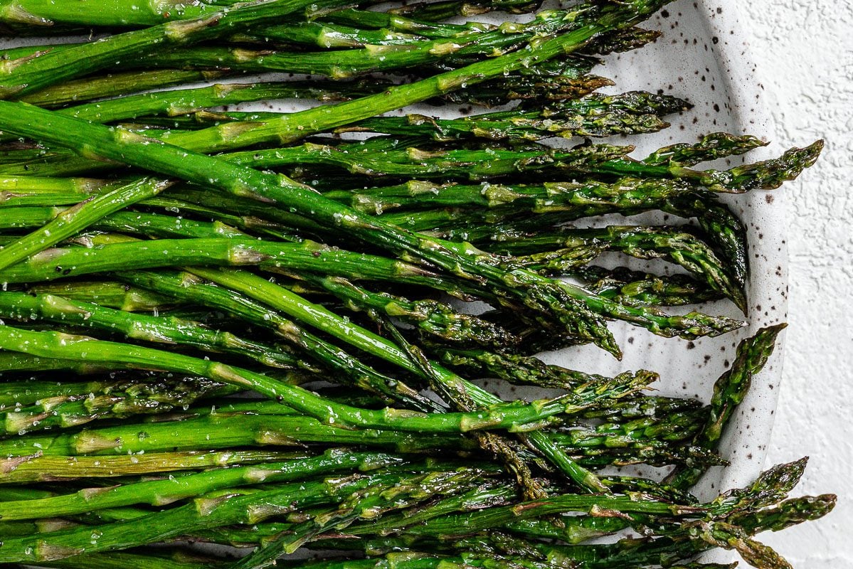 Air Fryer Asparagus - Food Sharing Vegan