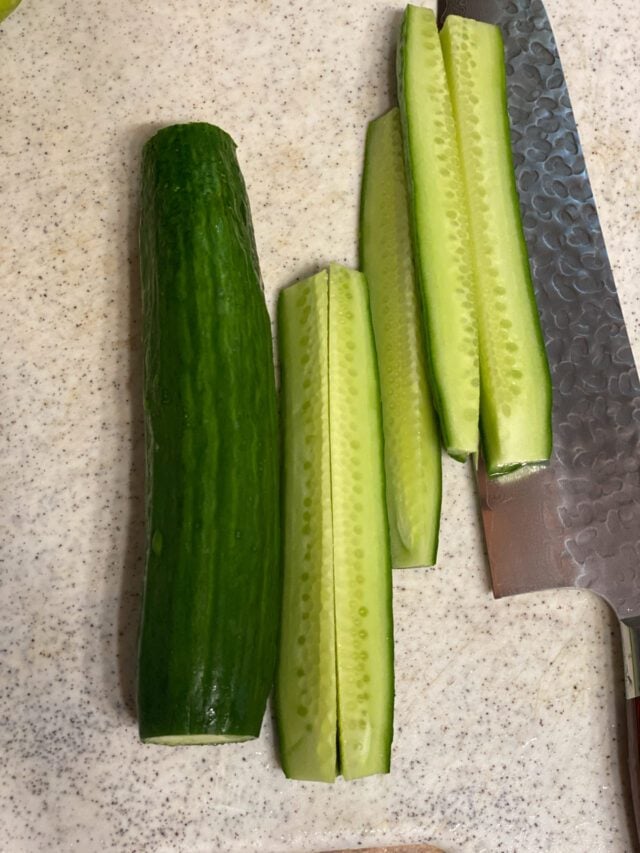 Cucumber Tajin Salad [or Snack] - Food Sharing Vegan