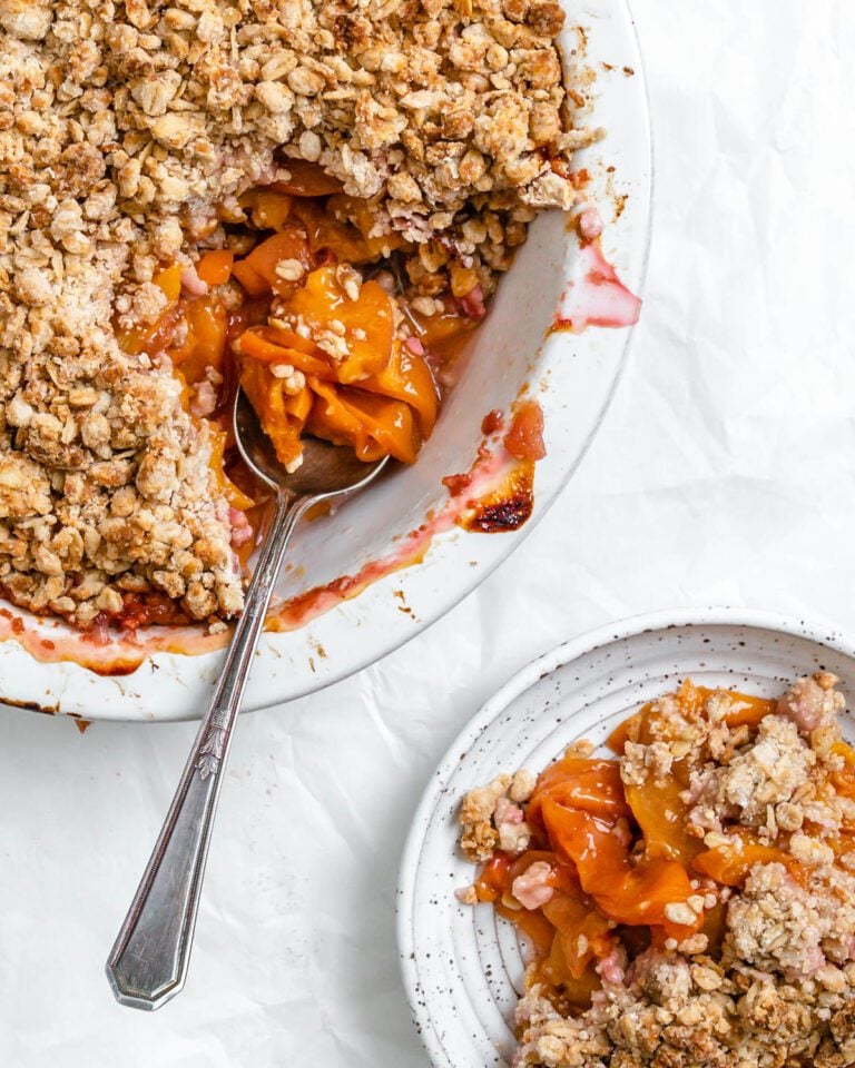 Easy Peach Crisp [With Fresh Peaches, Canned, or Frozen] - Food Sharing ...