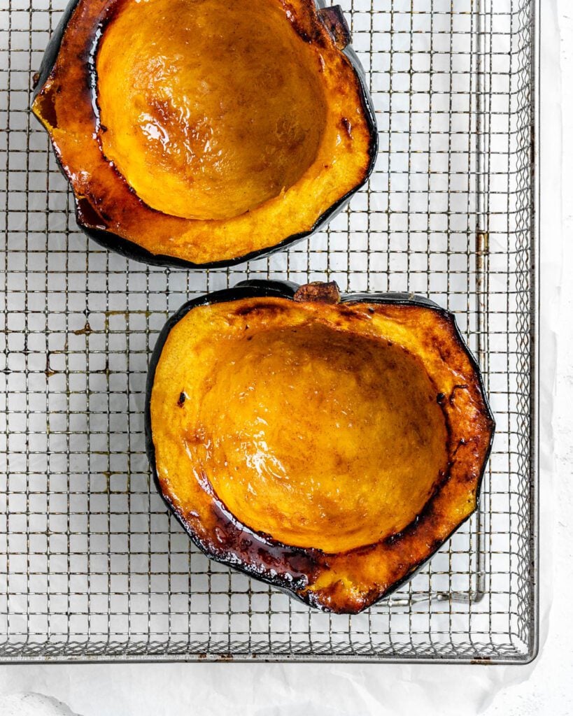 Easy Air Fryer Acorn Squash Food Sharing Vegan