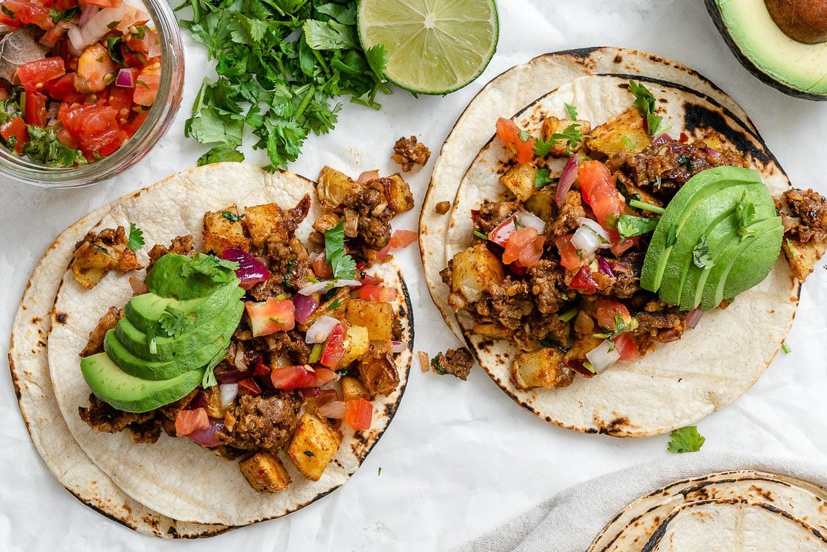 Vegan Chorizo Tacos Food Sharing Vegan