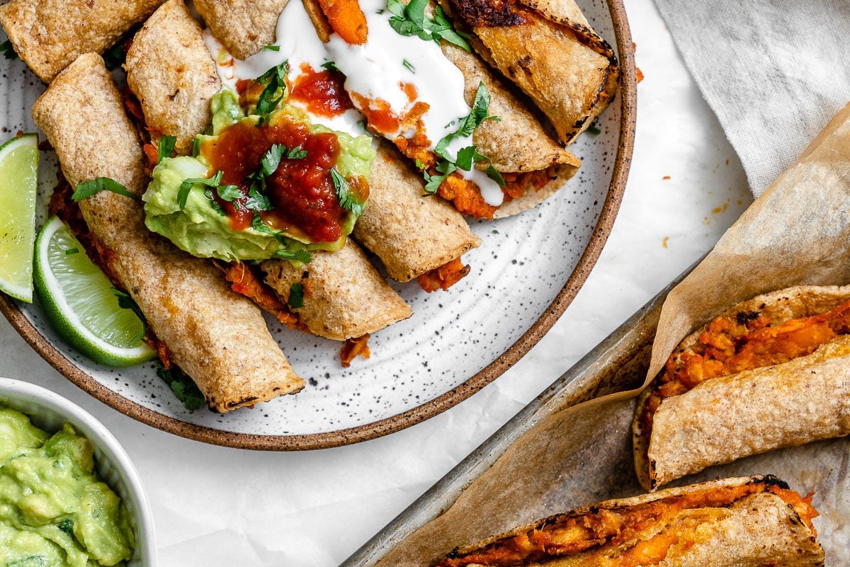 Easy Vegan Taquitos Food Sharing Vegan
