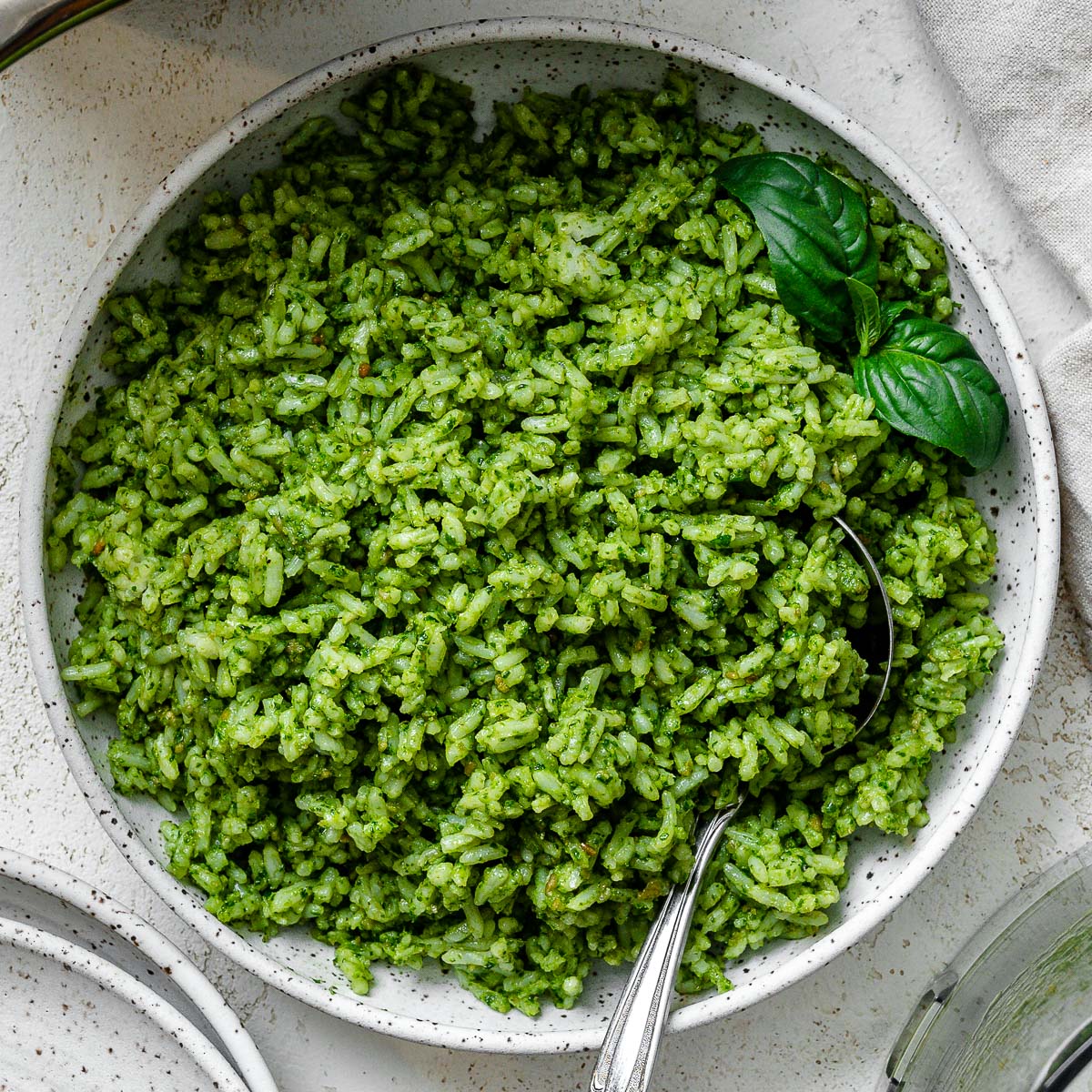 Pesto Rice - Food Sharing Vegan