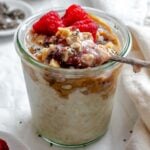 Peanut Butter Jelly Overnight Oats