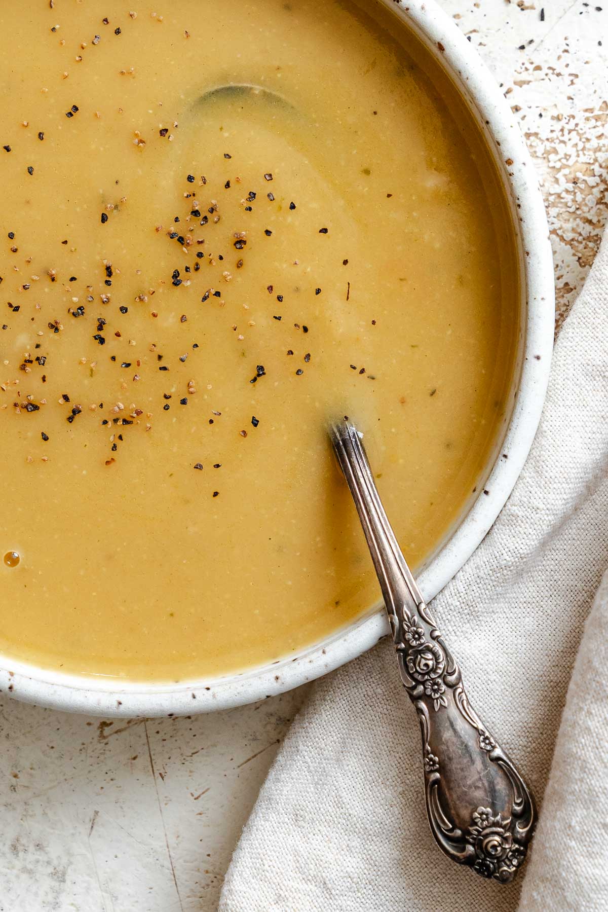 Completed Easy Vegan Gravy in a bowl.