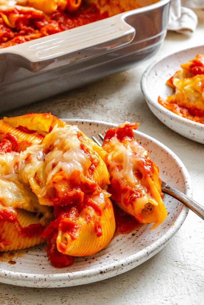 Vegan Stuffed Shells - Food Sharing Vegan